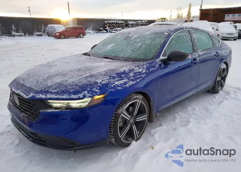 2023 Honda Accord Hybrid Sport z USA, uszkodzony, nr VIN 1HGCY2F5XPA001361